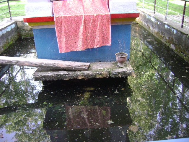 Close View of the Holy Spring