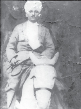Pt. Amarnath Muthoo in early years of his service at Anantnag