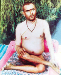 Saint Swami Nand Lal in Aasan.