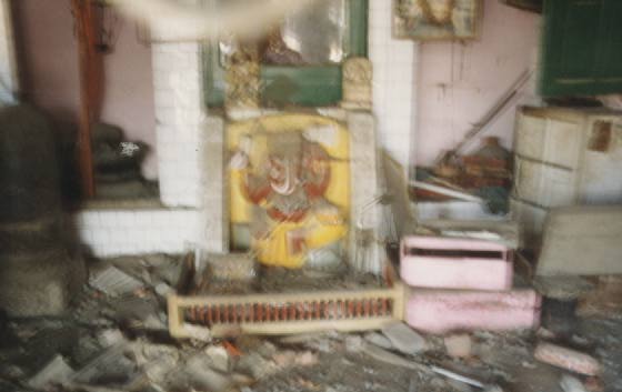 Destruction of Kharyar Temple