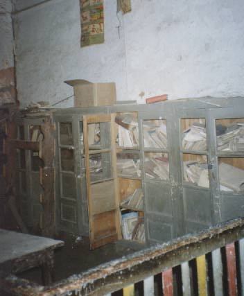 Lal Ded memorial School Library in ruins